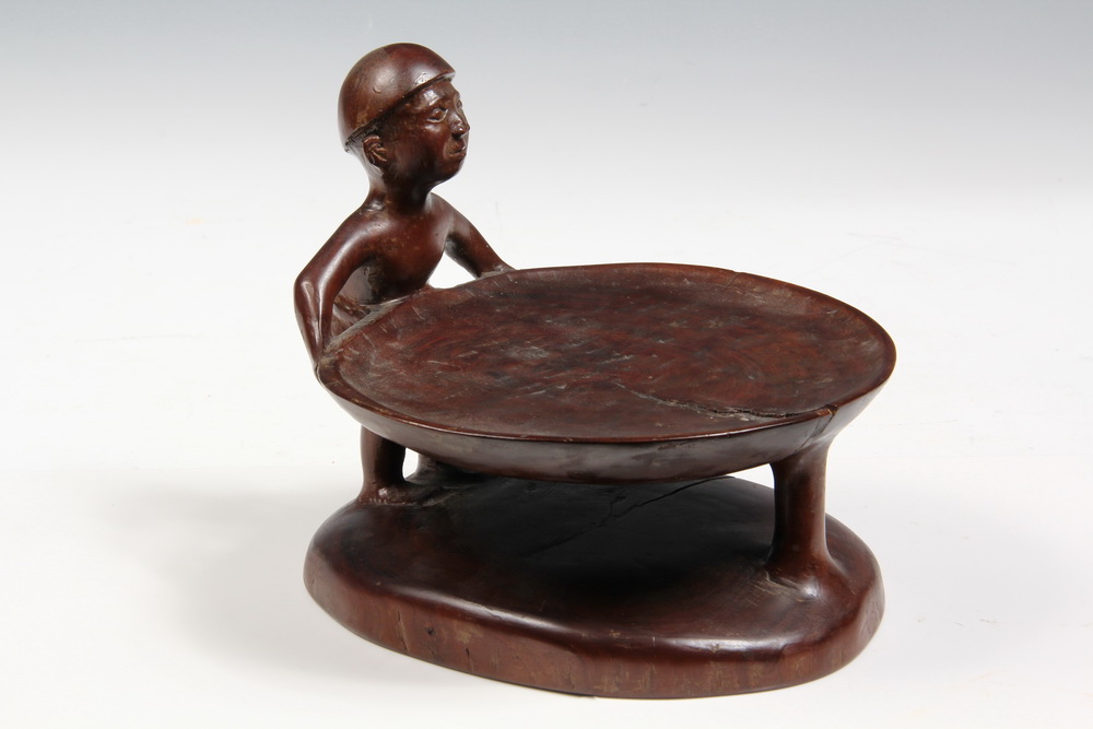 ROSEWOOD CARVING - of a man
