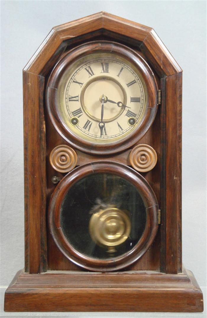 Rosewood cottage clock, figure 8
