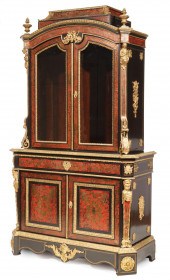 ROSEWOOD, EBONIZED, BOULLEWORK