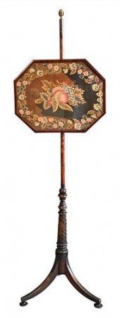 ROSEWOOD FIRE SCREEN, HAVING B
