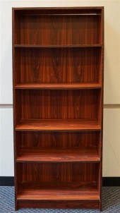 ROSEWOOD FORMICA OPEN SHELF, P