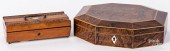 ROSEWOOD GRAINED DRESSER BOX,