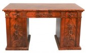 ROSEWOOD KNEEHOLE DESKRosewood