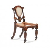 ROSEWOOD OCCASIONAL CHAIR, ATT