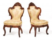 ROSEWOOD SIDE CHAIRS, ATTR. BE
