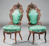 ROSEWOOD SIDE CHAIRS, ATTR. ME
