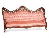ROSEWOOD SOFA, ATTR. TO BELTER