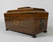 ROSEWOOD TEA CADDY - JEWELLERY