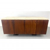 Rosewood Travertine Top Americ