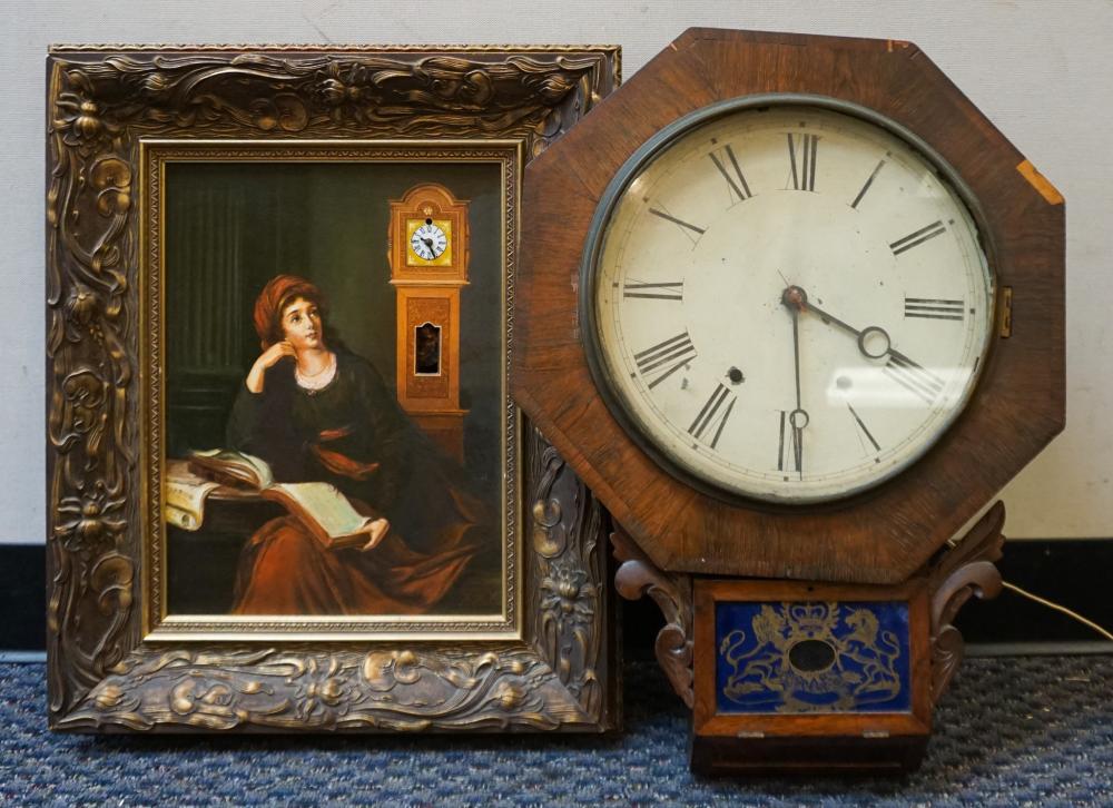 ROSEWOOD VENEER REGULATOR WALL