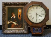 ROSEWOOD VENEER REGULATOR WALL