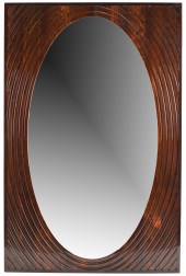 ROSEWOOD VENEER WALL MIRRORmod
