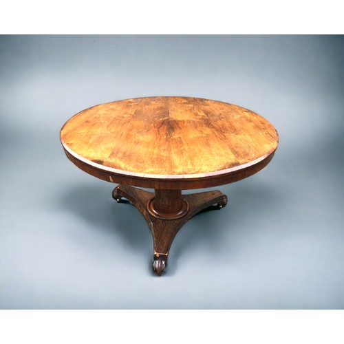Rosewood veneered William IV Tilt