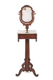 ROSEWOOD VICTORIAN SHAVING STA
