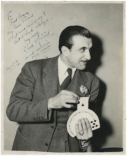ROSINI, PAUL. PHOTOGRAPH