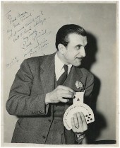 ROSINI, PAUL. PHOTOGRAPH INSCR