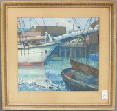 ROSS GILL WATERCOLOR ON PAPER
