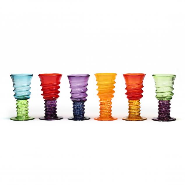 ROSSI & THOMAS, SIX SPIRAL ART