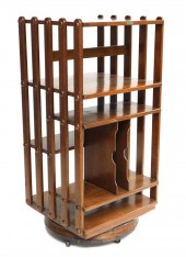 ROTATING BOOKCASE BY SARGENT M