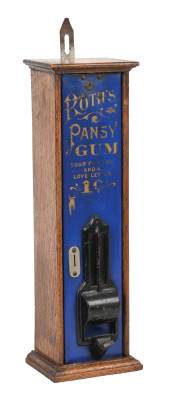 ROTH'S PANSY GUM VENDING MACHI