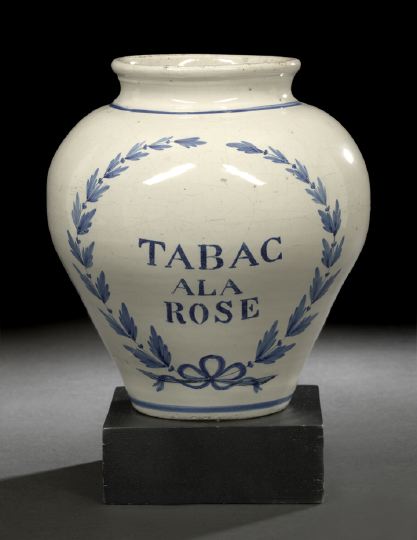 Rouen Blue and White Faience