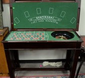 ROULETTE TABLE WITH BLACKJACK