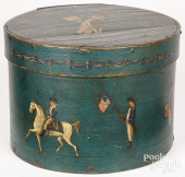 ROUND BENTWOOD STORAGE BOX WIT