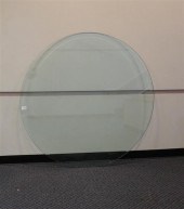 ROUND BEVEL EDGE GLASS TABLE T