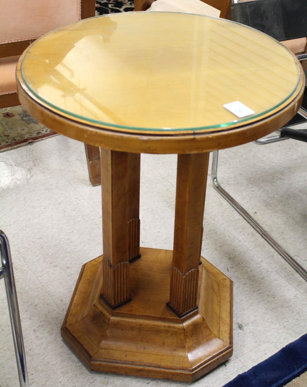 ROUND BIEDERMEIER STYLE MAPLE