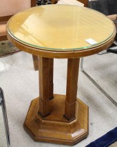 ROUND BIEDERMEIER STYLE MAPLE