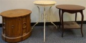 ROUND CHERRY SIDE TABLE, FRUIT