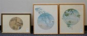 ROUND CHINESE WATERCOLOR OF LA