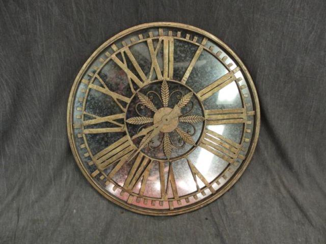 Round Clock Face Mirror. From a