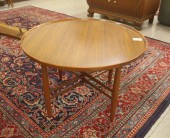 ROUND DANISH MID-CENTURY MODER