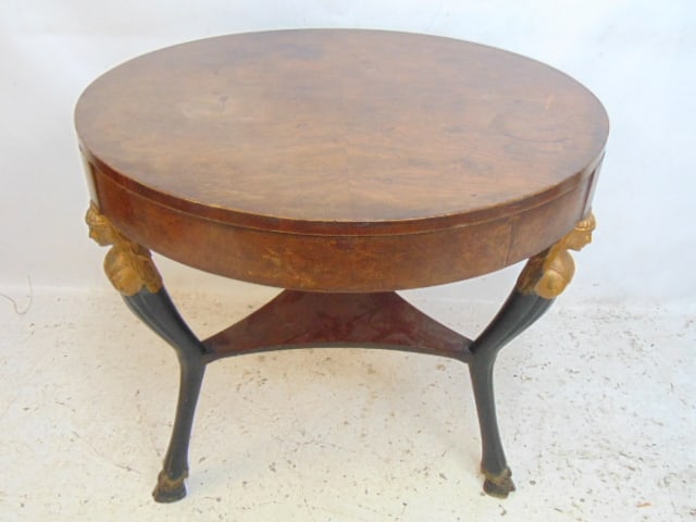 ROUND EGYPTIAN REVIVAL STYLE