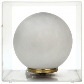 ROUND ENCASED MID-CENTURY MODE