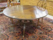 ROUND FEDERAL STYLE MAHOGANY D