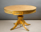 ROUND FEDERAL STYLE ORMOLU-MOU