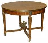 ROUND FRENCH STYLE MARQUETRY I