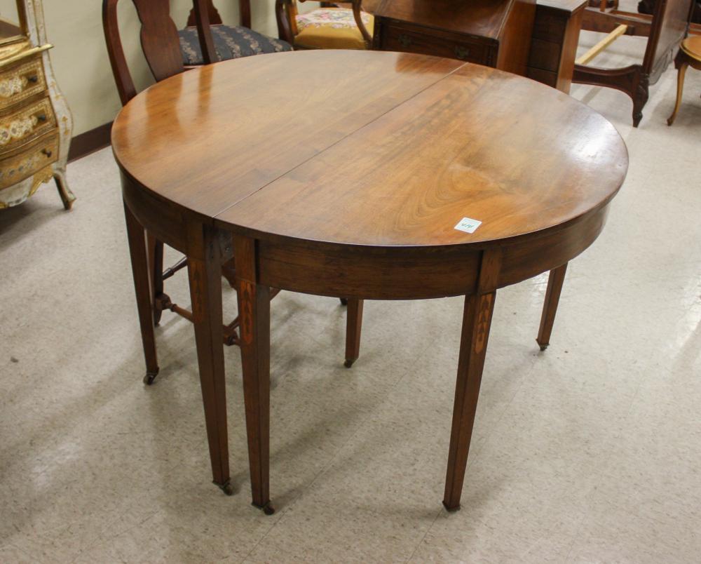ROUND GEORGE III MAHOGANY DINING