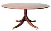 ROUND MAHOGANY BREAKFAST TIP T