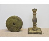 Round mill stone 22.5"dia x 8"
