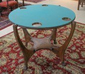 ROUND OAK HUNZINGER GAME TABLE