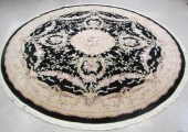 ROUND ORIENTAL CARPET, FRENCH