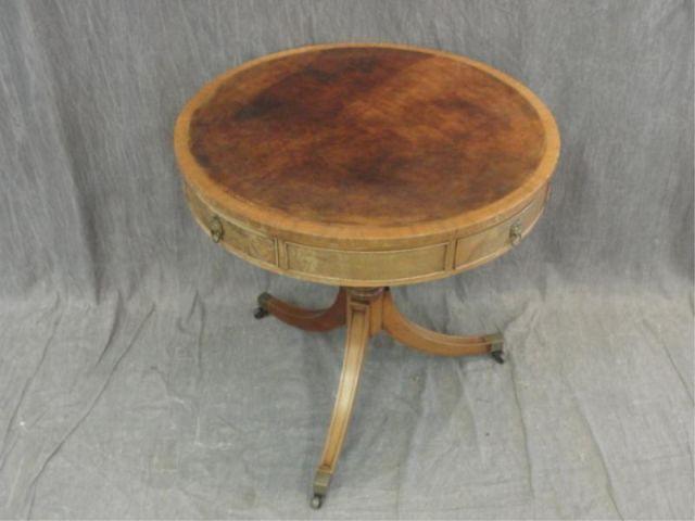 Round Pedestal Table. From a