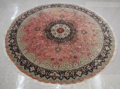 ROUND PERSIAN CARPET, FLORAL A