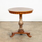 ROUND REGENCY STYLE FLORAL INL