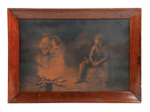 ROUND-UP CIGARS FRAMED MASONIT