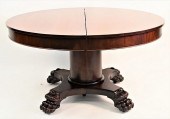 ROUND VICTORIAN MAHOGANY DININ