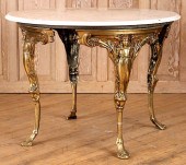 ROUND VICTORIAN STYLE MARBLE B